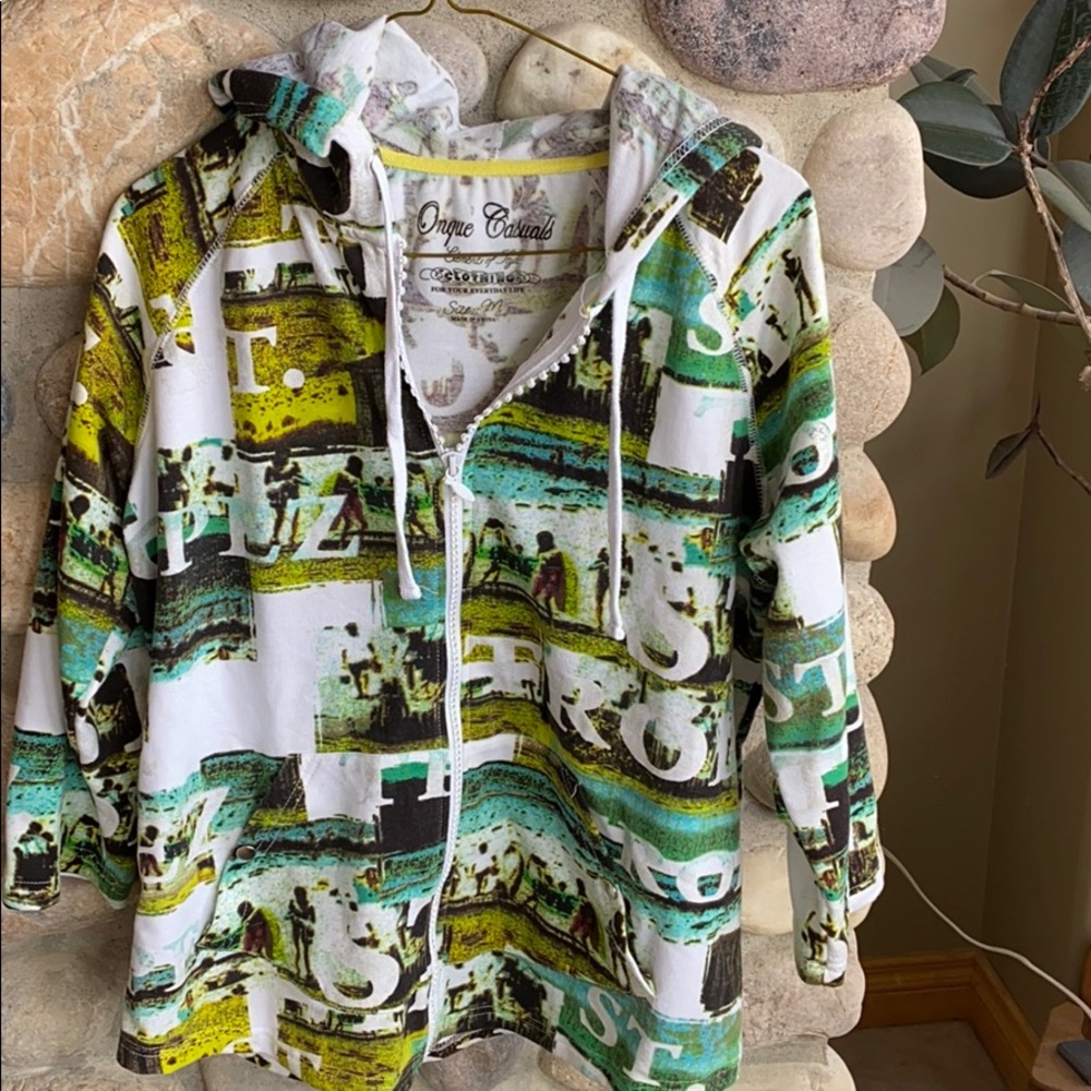 Onque casuals 3/4 sleeve hoody